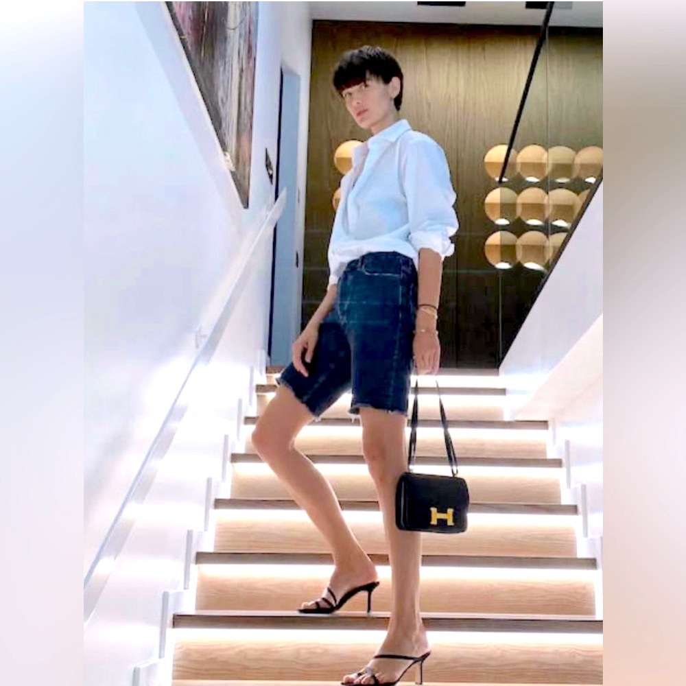🌾 Banana‎ Republic Denim Bermuda Shorts